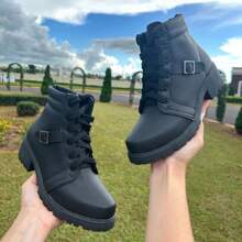 Women Ankle Boots & Booties - 黑色 - 查看 2