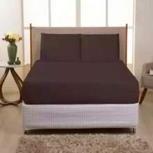 Sheet Sets With Pillowcases - 鏽棕色 - 查看 2