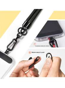 便攜式手機裝飾掛繩,適用於掛飾、鑰匙、錢包等 - 彩色 - 查看 5