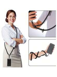 便攜式手機裝飾掛繩,適用於掛飾、鑰匙、錢包等 - 彩色 - 查看 6