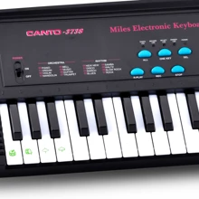 Electronic Keyboard Toy Multi-Functional Beginner Learning Instrument For Kids To Play And Enjoy - Black - View 3