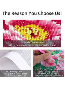 New 5d Diamond Painting Diy Diamond Embroidery Kit With Numbers - Brown - View 7