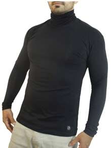 Men T-Shirts - 黑色 - 查看 4