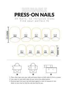 24pcs/Set Short Square White Ombre Nail Stickers, Includes 1pc Jelly Gel And 1pc Nail File, Suitable For Women And Girls Daily Party Manicure Supplies - Multicolor - View 5