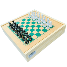 Jogos de Mesa 5x1 Xadrez, Dama, Ludo, Trilha, Jogo da Velha Educativos Jogos Clássicos Toy Trade Oficial