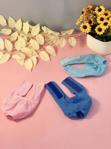 1 Pieza Producto Para Mascotas Máscara De Bozal Para Gatos, Cubierta De Cabeza Anti-mordida, Anti-lamido, Anti-comida, Anti-llamada Y Respirable De Malla Para Gatos - Multicolor - Ver 8