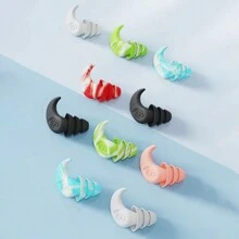 1 paio Tappo auricolare rumore silicone per notte , antirumore