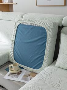 1入組全季通用沙發套,防塵防滑時尚簡約風格,可機洗,適用於l形轉角沙發和1-4人座直式沙發 - 綠色 - 查看 6