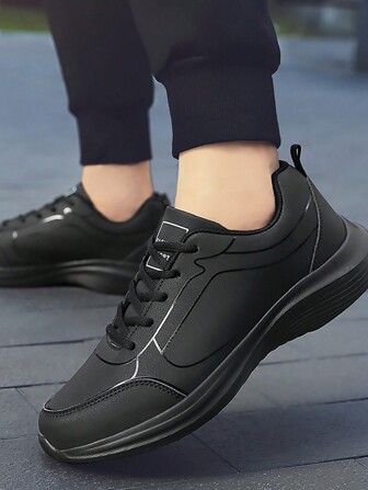 Men's Sports Shoes For Students, Plus Size Running Shoes