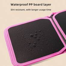 1 本可重复使用的涂鸦绘画书，配有 12 色水彩笔，便携式儿童可擦除书写板，适合学龄前儿童、圣诞节、万圣节或生日礼物