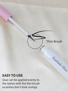 1 件假睫毛胶水 6ml，超形眼睫毛胶水，快干持久簇状睫毛延长胶水防水无乳胶眼睫毛胶水，适合敏感眼睛 DIY 假睫毛（黑色）睫毛胶水，睫毛胶水 - 黑色 - 查看 9