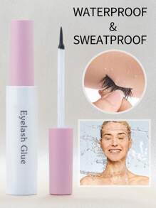 1 件假睫毛胶水 6ml，超形眼睫毛胶水，快干持久簇状睫毛延长胶水防水无乳胶眼睫毛胶水，适合敏感眼睛 DIY 假睫毛（黑色）睫毛胶水，睫毛胶水 - 黑色 - 查看 7