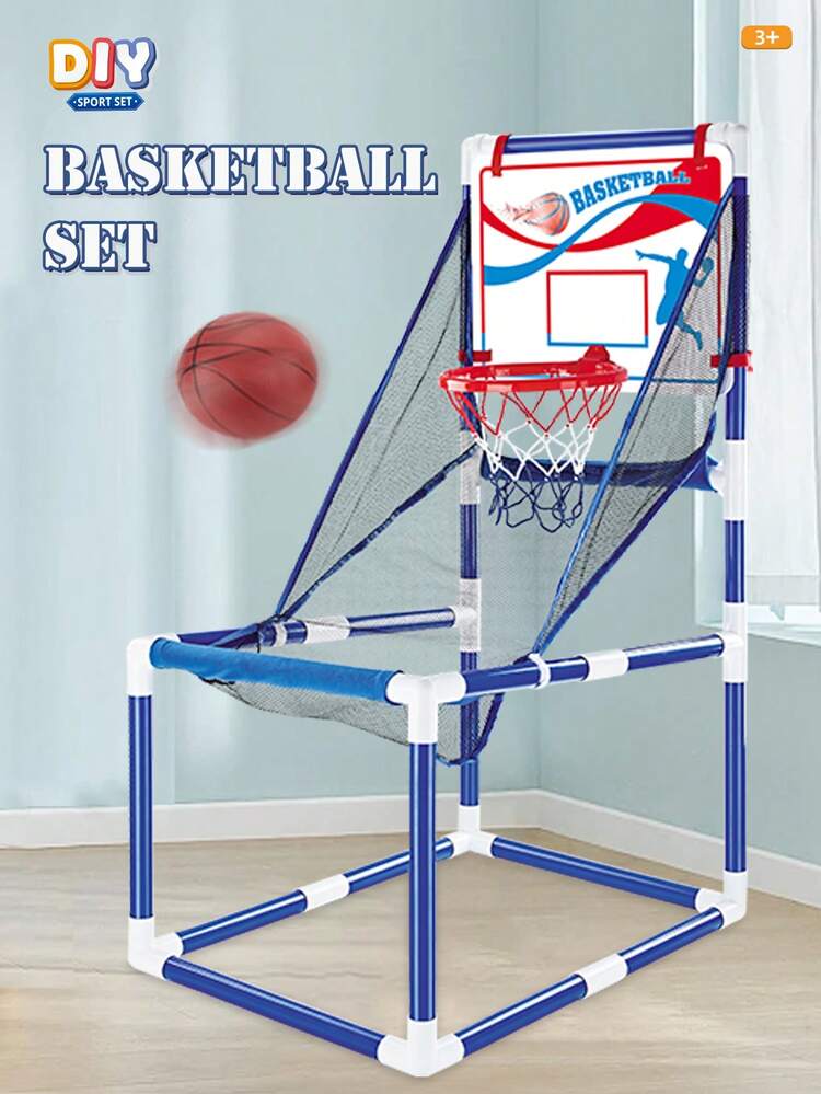 Mini Panier De Basket Pliable Pour Porte - 30,6 Cm De Diamètre - En Métal Et Plastique - Pour Chambre, Bureau Ou Jardin - Cadeau Pour Enfants Et Ados