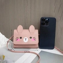 1 pieza Nueva selección multicolor Bolso de hombro mini de moda, Monedero lindo para niña pequeña, Bolso de dibujos animados fresco y dulce con ropa hermosa, Bolso cruzado sencillo para niña, Bolso para pañuelos y llaves, Bolso cuadrado pequeño de moda, Bolso de regalo de cumpleaños para niños - Multicolor - Ver 13