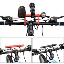 Soporte De Manillar De Bicicleta Extensible De 10/20cm Para Luz Delantera, Extensor De Manillar Para Bicicleta De Montaña/ Carretera, Piezas De Estante