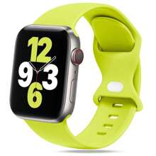 1pc Unisex Sports Silicone Apple Watch Band Apple Watch Strap Compatible With 38/40/41/42/44/45/46/49mm Apple Watch Ultra/Se/10/9/8/7/6/5/4/3/2/1