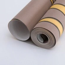 1 Roll 3d Water Ripple Design Minimalist Fashion Wallpaper, Non-Woven Material, Perfect For Living Room, Bedroom, Kitchen Wall Dration Upgrade,Renovation Stickers Peel Wall Panels,Wall Paper, Wallpapers,Spring Decoration Items Refresh Your Home,Rama Decoration Stickers - Brown - View 8