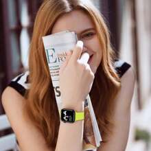 1pc Unisex Sports Silicone Apple Watch Band Apple Watch Strap Compatible With 38/40/41/42/44/45/46/49mm Apple Watch Ultra/Se/10/9/8/7/6/5/4/3/2/1