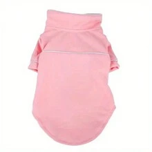 1 PC Pet Pajamas For Dogs And Cats - Thin, Breathable Shirt For Small Pets - Perfect For Summer And Indoor Wear - Pink - View 5