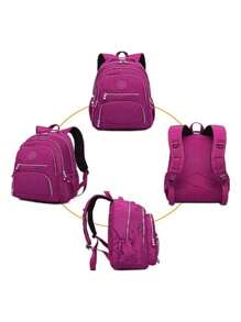 Tutorial Bags - 玫紅色 - 查看 3