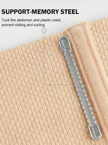 1 件女式无缝高腰塑身打底裤 [紧身版，请订购大 1-2 个尺码以获得宽松版型]，收腹内裤，加大码透气塑身衣 - 紅色 - 查看 9