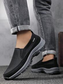 Nam Lưới thoáng khí Giày lười Núi Giày lêu lổng , Hoàn hảo Đối với Cuộc sống hàng ngày Và Đi dạo Thể dục Ngoài trời - màu đen - Xem 1