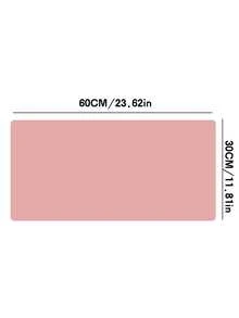 1 Miếng Xanh & Màu hồng Văn phòng Miếng lót chuột Bàn Tấm lót Với Phong cách Đơn giản Và Dễ Đến Lau sạch - Màu xanh nhạt - Xem 2