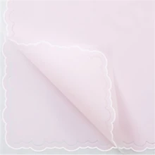 5 Stück/10 Stück/20 Stück wasserdichtes Blumenstraußeinwickelpapier, geeignet für Muttertagsgeschenke, Partydekorationen, Blumenladen-Artikel, Hochzeiten, Geburtstagsgeschenke, DIY - gold umrandet, koreanischer Stil mit Farbverlauf, einfarbig mit Roségold-Rahmen, Schulanfang am Valentinstag