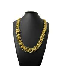 Men's Pendant Necklaces - 金色 - 查看 3