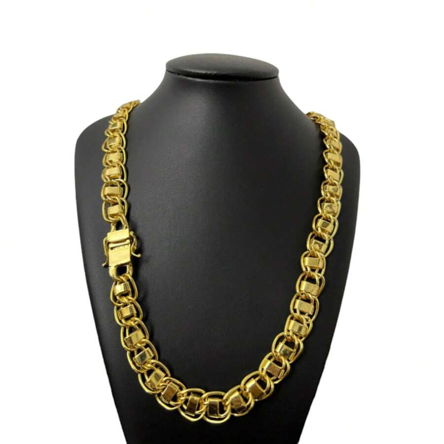 Men's Pendant Necklaces - 金色 - 查看 1