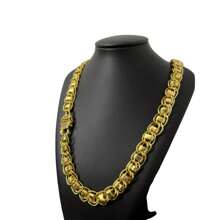 Men's Pendant Necklaces - 金色 - 查看 2