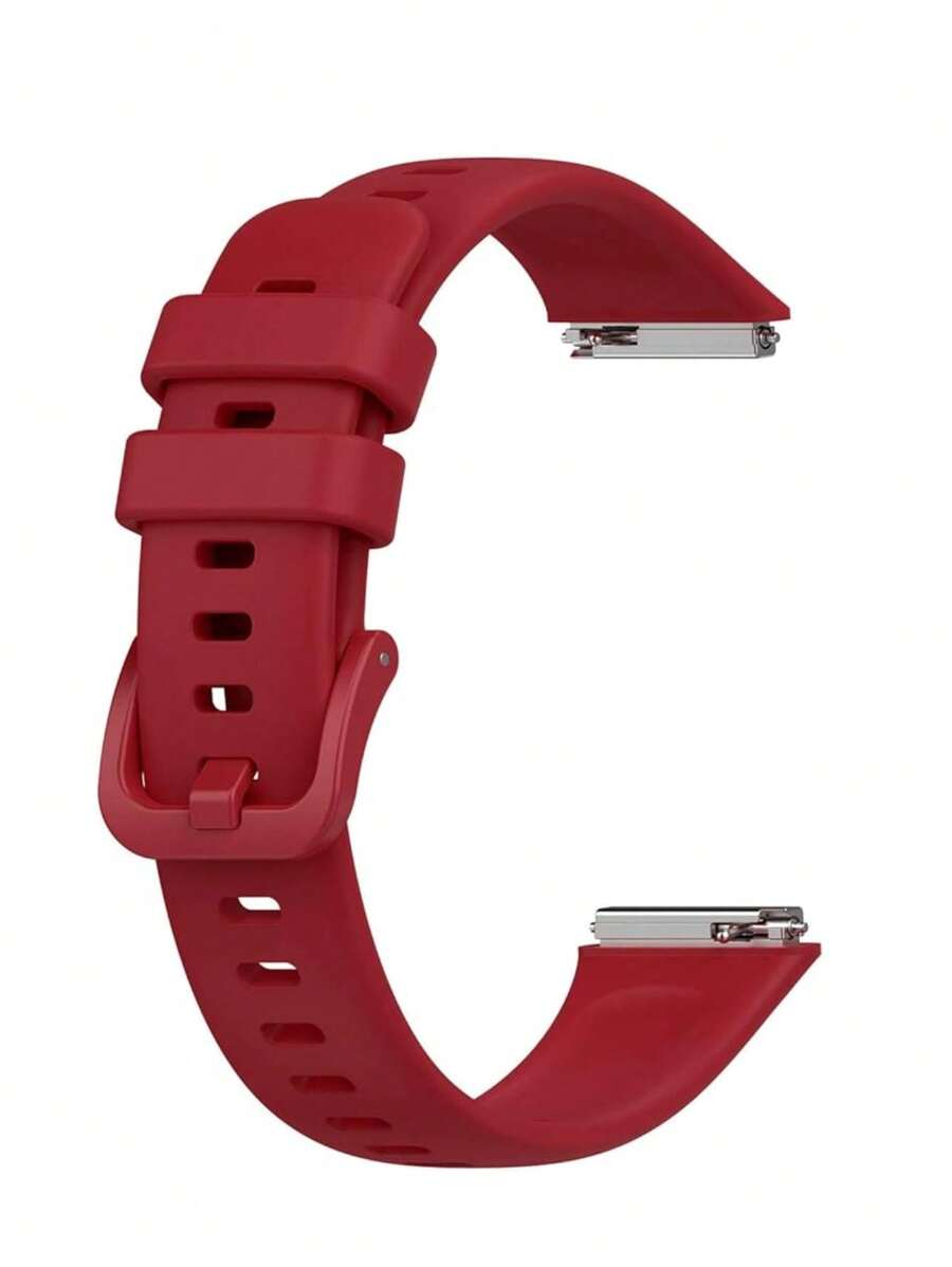 Correa Para HUAWEII BAND 7 Extensible Colores Lisos - Guinda - Ver 1