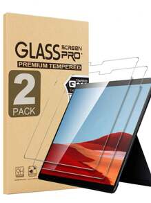 2 Kính Cường Lực Tương Thích Với Samsung Galaxy Tab A A7 A8 S2 S3 S4 S5e S6 Lite S7 SE 8.0 9.7 10.1 10.4 10.5 11 12.4 Miếng Dán Bảo Vệ Màn Hình - Trong sáng - Xem 2