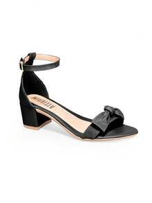 Little toe Women Heeled Sandals - 黑色 - 查看 2