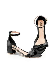 Little toe Women Heeled Sandals - 黑色 - 查看 3