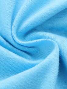 休閒卡通 字母男幼童上衣 - 淺藍色 - 查看 7