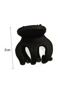 20 Pcs Fine Small Pumpkin Hair Claw Set For Women Fashion Charm Small Hair Claw Cute Hair Accessories For Girls Gifts Casual Claw Clips Hair Clips Hair Jaw Clip Hair Clamps Hair Clutch Hair Catcher Clip, Black Hair Accessories Fall Winter For Vacation Outfits Woman - Black - View 4