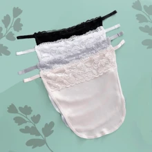 4pcs Detachable Lace Breast Cover For Women - Comfortable And Stylish Chest Cover For Clothing Accessories Valentine's Day Valentines