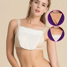 4pcs Detachable Lace Breast Cover For Women - Comfortable And Stylish Chest Cover For Clothing Accessories Valentine's Day Valentines