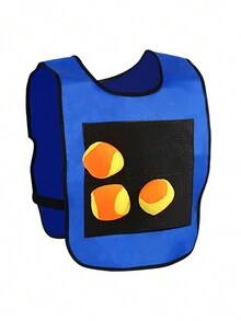 1套飛鏢遊戲,室外親子運動設備,含3個彈珠,派對和聚會的有趣遊戲 - 藍色 - 查看 1