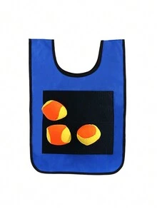 1套飛鏢遊戲,室外親子運動設備,含3個彈珠,派對和聚會的有趣遊戲 - 藍色 - 查看 3