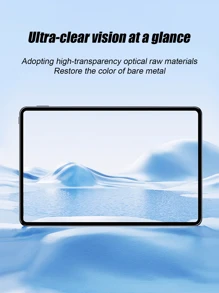 2pcs High Definition Anti-Scratch Screen Protector Glass For IPad, Compatible With Samsung Galaxy Tab (Please Purchase According To Your Tablet Model) - Clear - View 5