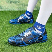Licht & Ademend Klassiek & In de mode & Eenvoudig Laag uitgesneden Populair & Praktisch Buitenshuis Voetbal Trainingsschoenen Met Lang Studs