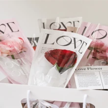 5 chiếc/10 chiếc/20 chiếc Hoa hồng Mô hình Túi Quà tặng Cho Ngày Lễ Tình Nhân , Giường đơn Tay áo Cái túi Đối với Hoa , Dày lên Bao bì Đối với Đám cưới/sinh nhật/tiệc Món quà , Đồ trang trí , Cắm Hoa Quân nhu , Không thấm nước Giấy đóng gói Với Vàng Cạnh Đối với Giường đơn Hoa , Bộ đồ giường , Bao bì quà tặng Đối với Hoa Và Ngày lễ Mẹ - Nhiều màu - Xem 4