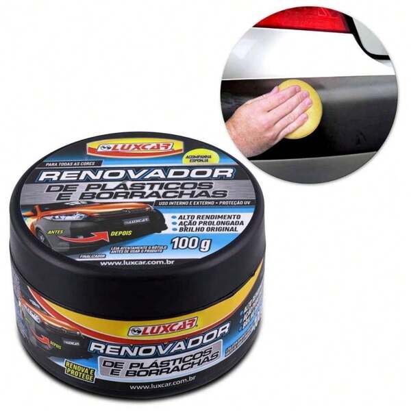 Revitalizador de Plástico e Borracha Proteção UV Automotivo