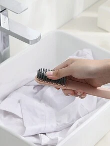 1 Miếng Lông mềm Đồ chải giày , Bàn chải giặt Đối với Giày dép , Không có thiệt hại Đến Giày dép - Hồng - Xem 1