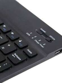 Teclado Bluetooth universal tableta inalámbrica portátil mini teclado ultrafino