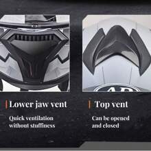 AD 1 szt. Certyfikowany kask motocyklowy na rower elektryczny DOT&ECE, uniwersalny, całoroczny, motocyklowy kask integralny z dwoma wizjerami