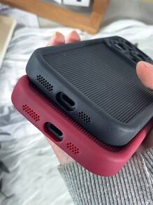 Ốp lưng điện thoại Apple Basic KOOLIFE Ốp lưng điện thoại chống rơi dày gợn sóng, tương thích với iPhone 15/15 Pro/15 Plus/15 Pro Max/14/14 Pro/14 Plus/14 Pro Max/13/13 Pro/13 Pro Max/12/12 Pro/12 Pro Max, Ốp lưng bảo vệ TPU sọc (Có 4 màu) - màu đen - Xem 4