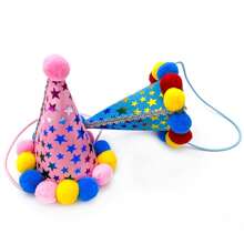 1pc Pet Cat & Dog 1st Birthday Party Hat For Cosplay - Multicolor - View 8